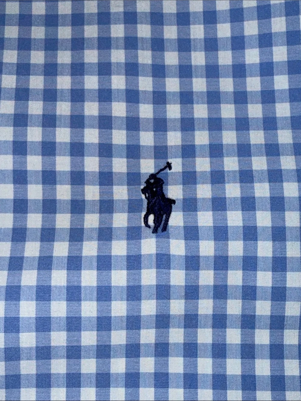 Ralph Lauren Gingham Poplin Short Sleeve Shirt